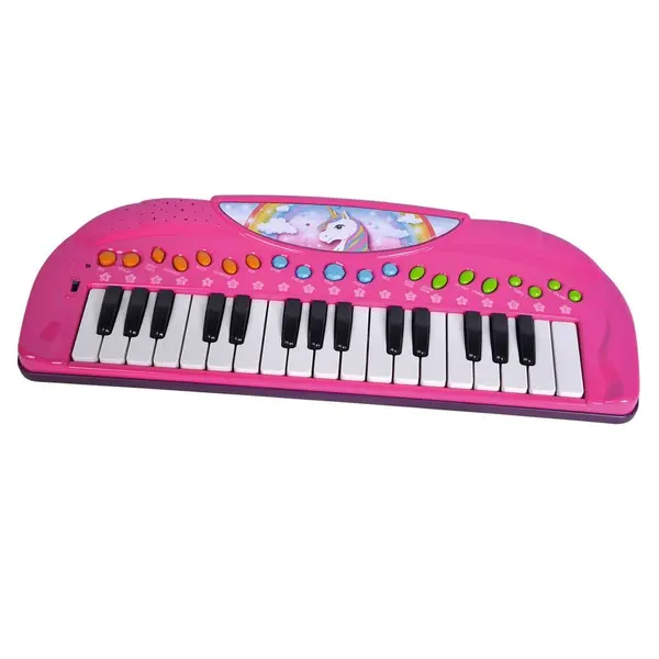 Orga de jucarie unicorn Simba roz 42 cm