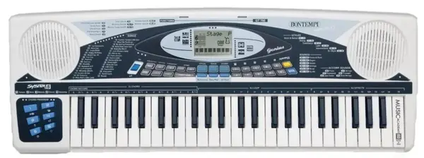 Orgă DJ electronică Bontempi – Cu 49 de clape și amplificator