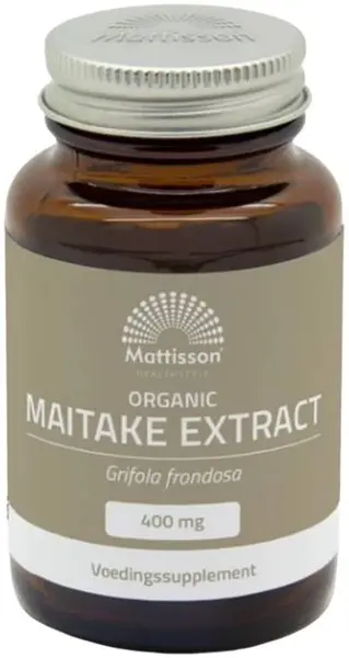 Organic Maitake Extract, 400 mg, 60 capsule, Mattisson Healthstyle