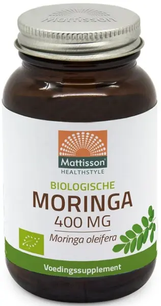 Organic Moringa, 400 mg, 60 capsule, Mattisson Healthstyle