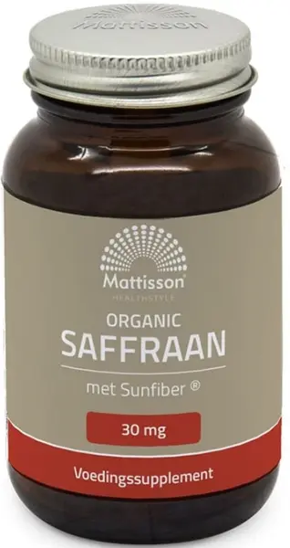 Organic Saffron, 60 capsule, Mattisson Healthstyle