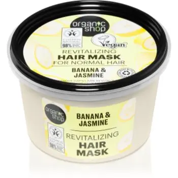 Organic Shop Banana & Jasmine Masca de par pentru volum