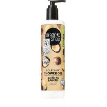 Organic Shop Macadamia & Avocado gel de dus hranitor