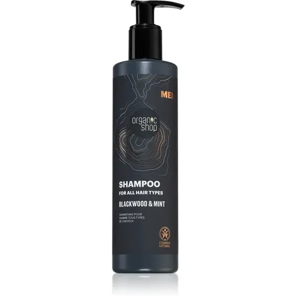 Organic Shop Men Blackwood & Mint sampon pentru barbati 280 ml