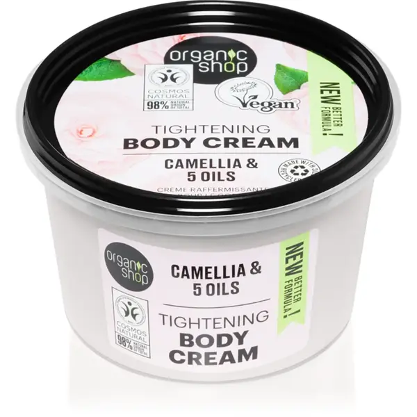 Organic Shop Organic Camellia & 5 Oils crema de corp 250 ml