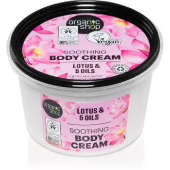 Organic Shop Organic Lotus & 5 Oils crema de corp
