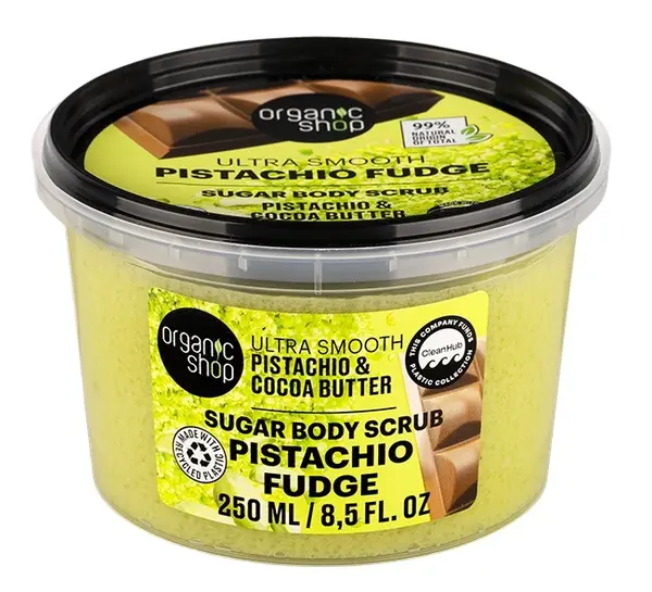 Organic Shop Scrub pentru corp Pistachio Fudge, 250 ml