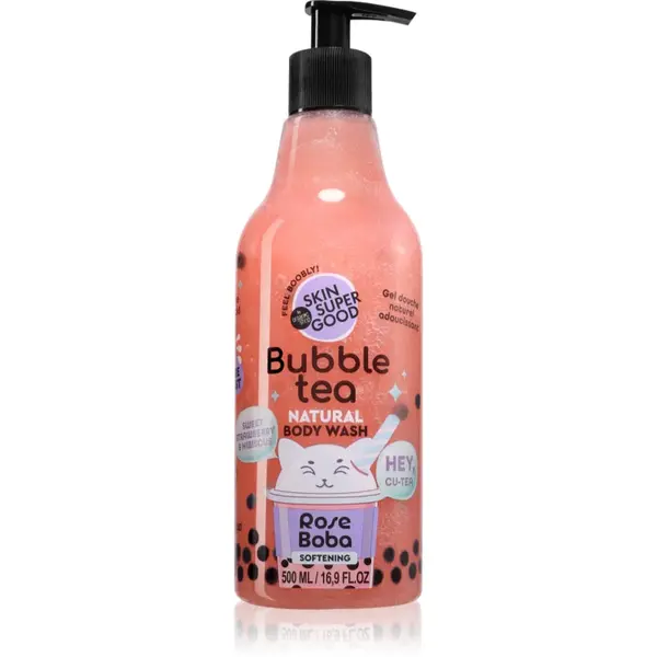 Organic Shop Skin Super Good Bubble Tea gel de dus relaxant 500 ml