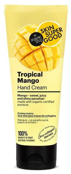 Organic Shop Skin Super Good Cremă de mâini Tropical Mango, 75 ml