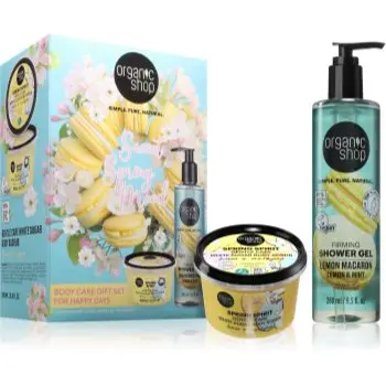 Organic Shop Sweet Spring Mood Body Care Set set cadou pentru corp