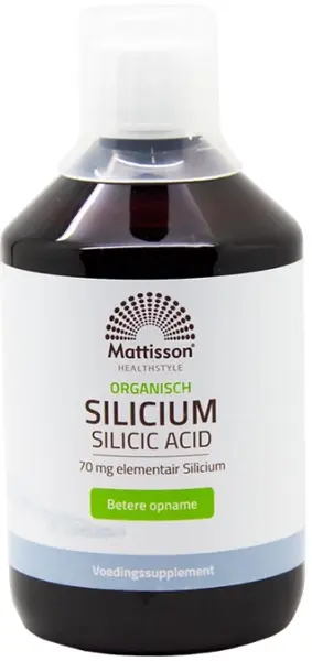 Organic Silicium, 70 mg, 500 ml, Mattisson Healthstyle
