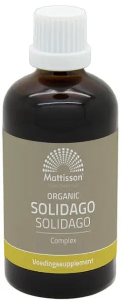 Organic Solidago Complex, tinctură, 100 ml, Mattisson Healthstyle