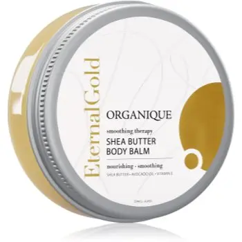 Organique Eternal Gold Smoothing Therapy basam pentru corp cu efect hidratant unt de shea