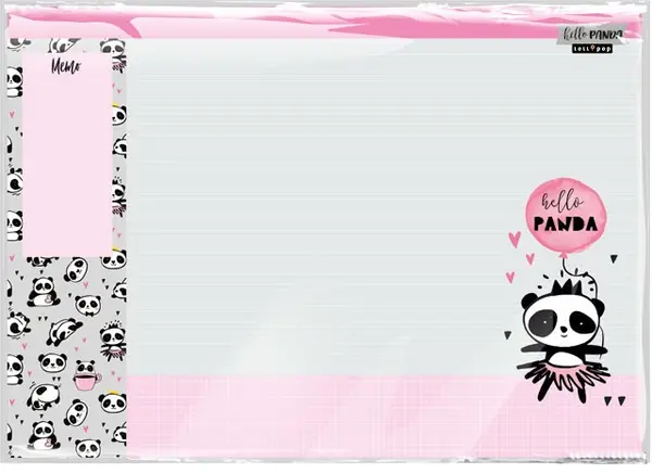 Organizator anual Lizzy Card - Hello Panda, Lollipop