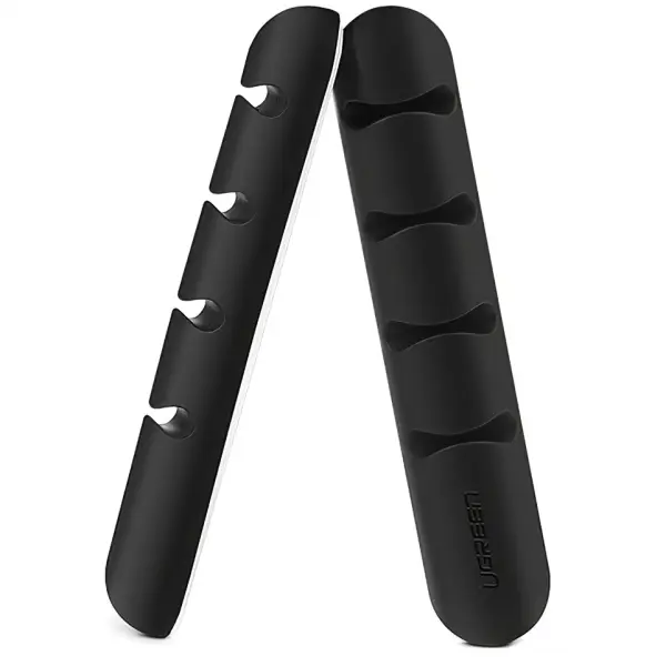Organizator Cabluri UGREEN, Set 2 bucati, Negru