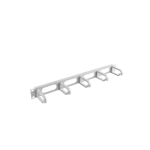 Organizator de cabluri Lanberg, tip B 19'' 1U, Gri