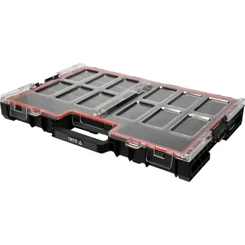 Organizator de scule Yato YT-09181, Plastic, 531x379x77 mm, Negru