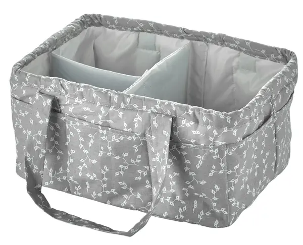 Organizator genți pentru bebeluși BabyJem - Pliabil, gri, 25 х 35 cm