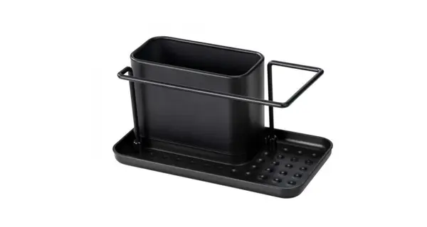 Organizator pentru chiuveta din otel inoxidabil Wenko Black Outdoor Kitchen Orio 55078100