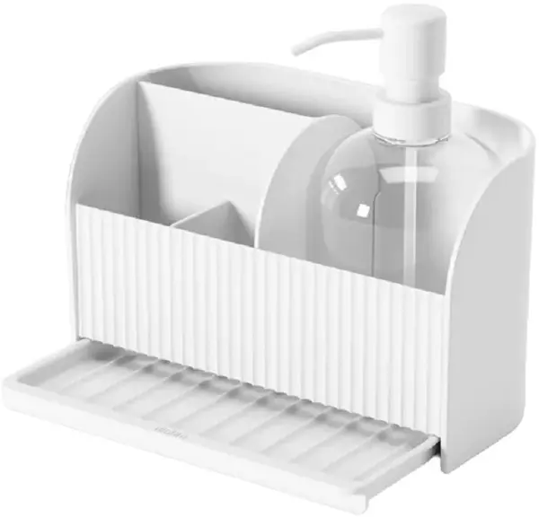 Organizator pentru chiuvetă Umbra - Sling, alb