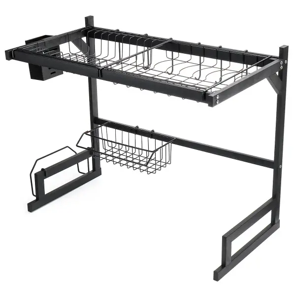 Organizator pentru uscat vasele reglabil 85cm