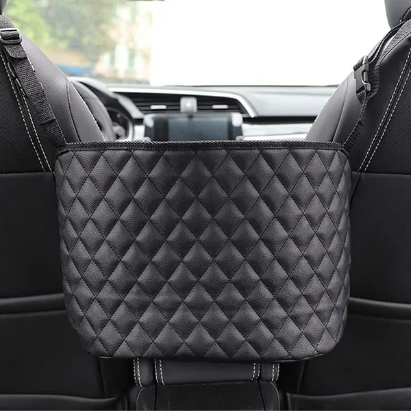 Organizator scaun auto de tip sacosa, 27 x 39cm, culoare neagra