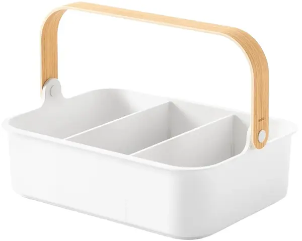 Organizator Umbra - Bellwood, 35 x 26 x 13 cm, alb-natural