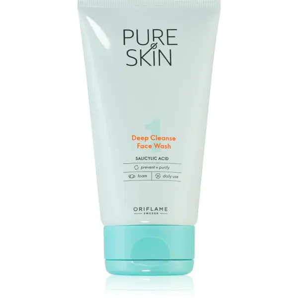 Oriflame Pure Skin gel de curatare facial pentru ten gras 150 ml