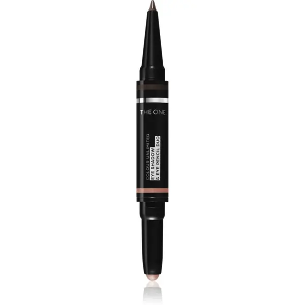Oriflame The One Colour Unlimited fard de ochi si creion de ochi 2 in 1 culoare Peach Perfect 1.2 g