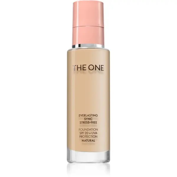 Oriflame The One Everlasting Sync Stress-Free machiaj persistent SPF 20 culoare Light Beige 30 ml