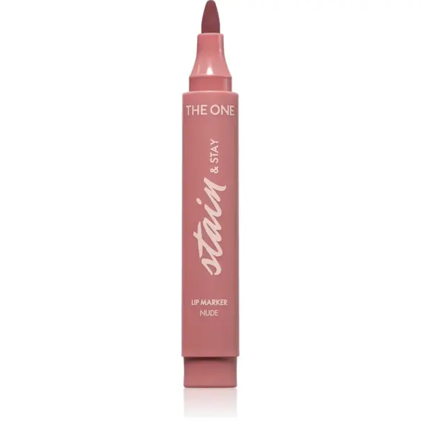 Oriflame The One Stain & Stay ruj cu persistenta indelungata tip cariocă culoare Nude 2.5 g