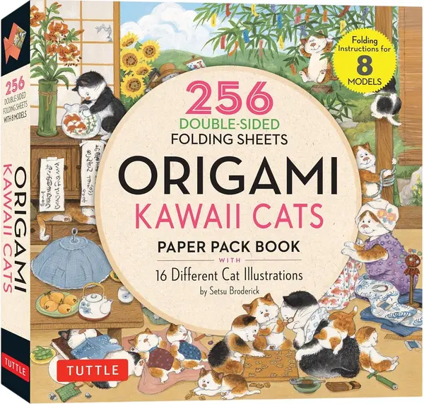 Origami Kawaii Cats Paper Pack Book