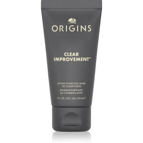 Origins Clear Improvement® Active Charcoal Mask To Clear Pores Masca de curățare cu cărbune 30 ml