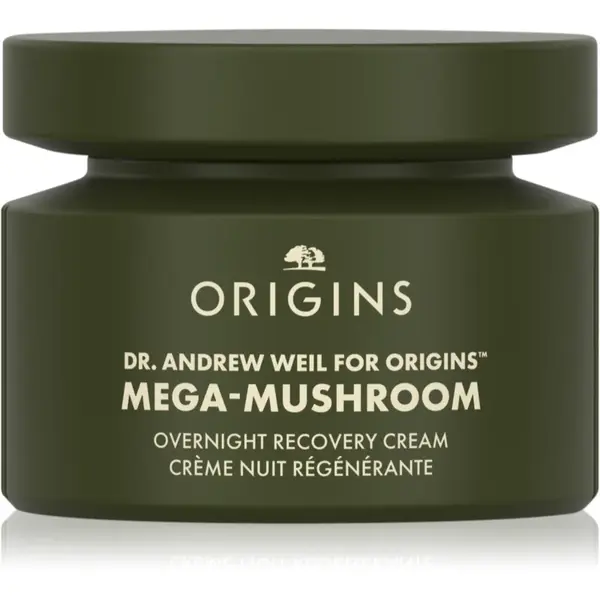 Origins Dr. Andrew Weil for Origins™ Mega-Mushroom Overnight Recovery Cream masca calmanta si hidratanta pentru noapte 50 ml