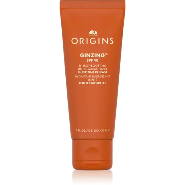Origins GinZing™ Energy-Boosting Tinted Moisturizer Crema pentru zi revitalizanta SPF 40 culoare 4 50 ml