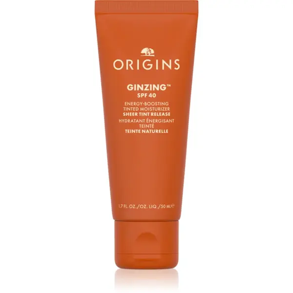 Origins GinZing™ Energy-Boosting Tinted Moisturizer Crema pentru zi revitalizanta SPF 40 culoare 2 50 ml