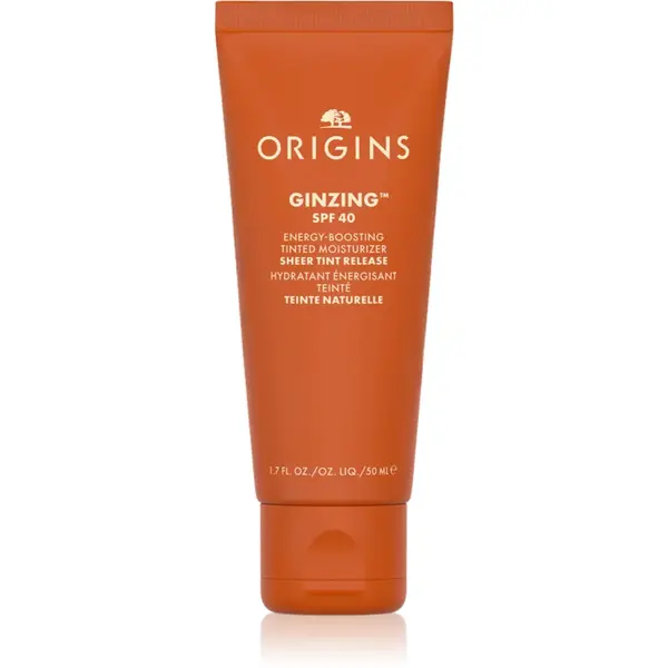 Origins GinZing™ Energy-Boosting Tinted Moisturizer Crema pentru zi revitalizanta SPF 40 culoare 3 50 ml