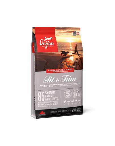 ORIJEN Fit & Trim Dog hrana uscata pentru caini supraponderali 11.4 kg