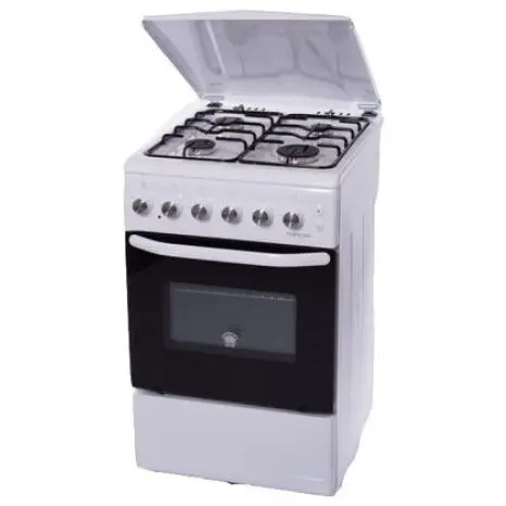 Orion Aragaz Orion FKO-501TFW plita gaz si cuptor electric, 50x60cm, grill electric, ventilatie cuptor, Alb