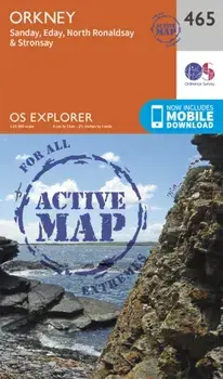 Orkney - Sanday, Eday, North Ronaldsay and Stronsay. September 2015 ed, Sheet Map/Ordnance Survey