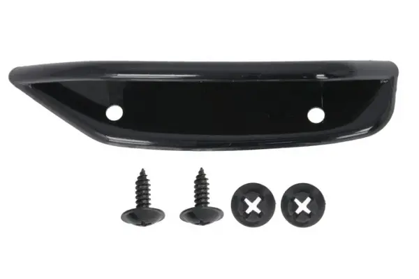 Ornament bandou fata dreapta (exterior, negru lucios, AMG) potrivit MERCEDES CLA C118 03.19-