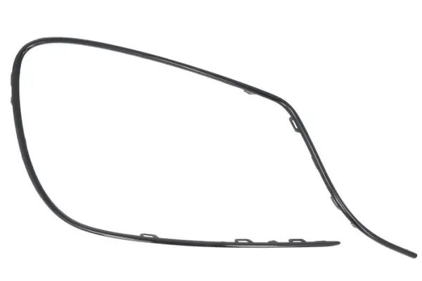 Ornament Grila bara fata exterior stanga partea inferioara, model AMG plastic, negru potrivit MERCEDES Clasa S-KLASA W222 2017-2020