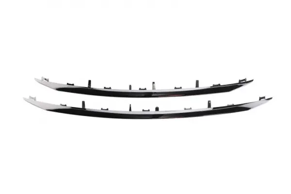 Ornament grila fata superior 2 buc. set, plastic, crom PEUGEOT 2008 2013-2016