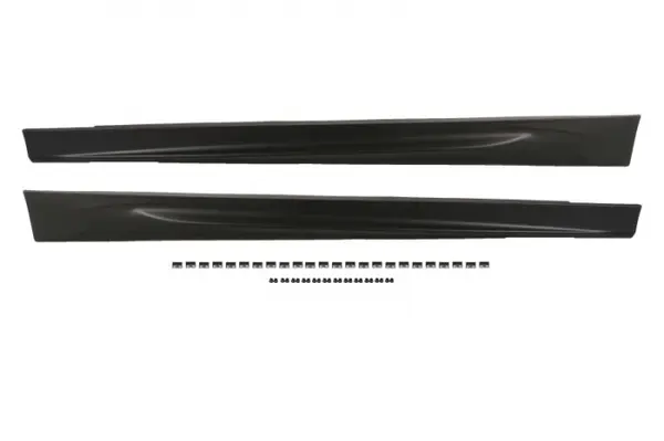 Ornament prag exterior Dreapta Stanga grunduit, Pachet M potrivit BMW Seria 3 E90, 3 E91 2004-2012
