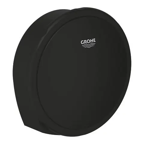 Ornament scurgere si preaplin cada Grohe, Talentofill trim bath, capac mascare, dop de scurgere, accersorii de montare incluse, negru