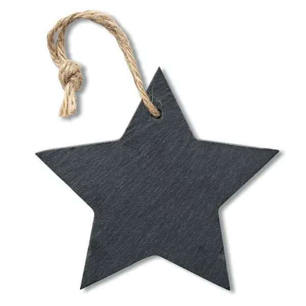 Ornament stea din ardezie Ornament stea din ardezie