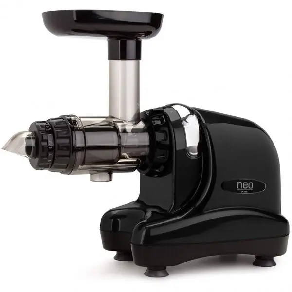 Oscar Storcator fructe si legume Oscar DA1000, 200W, 75 RPM, prin presare la rece, negru