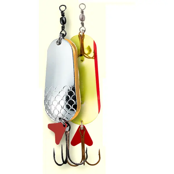 Oscilanta Effzett Twin 5.5cm 22g Silver/Gold