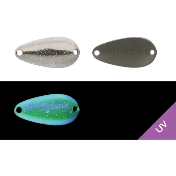 Oscilanta Tearo 2.2cm 1.9g Yazy Silver White Uv