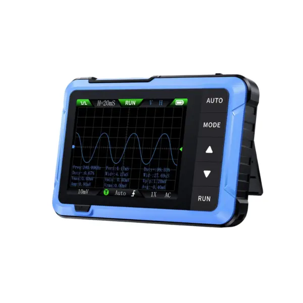 Osciloscop digital 2 in 1, 10MHz, 48MS s, generator de semnal, FNIRSI DSO-510